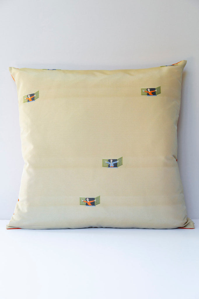The Lovers at the Window (I Morosi alla Finestra) Cushion