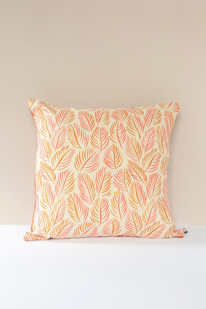 Armature Feuilles in Orange: Raoul Dufy 50 x 50cm