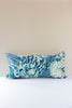 The Wave Cushion in Mineral Blue 30 x 60cm