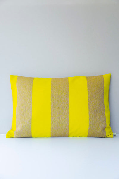 Reflex Yellow Cushions: Raf Simons